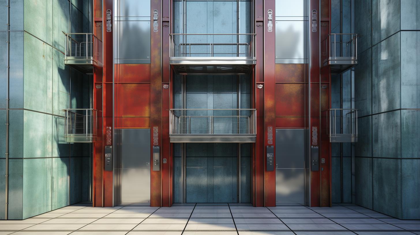 Facade elevators фото